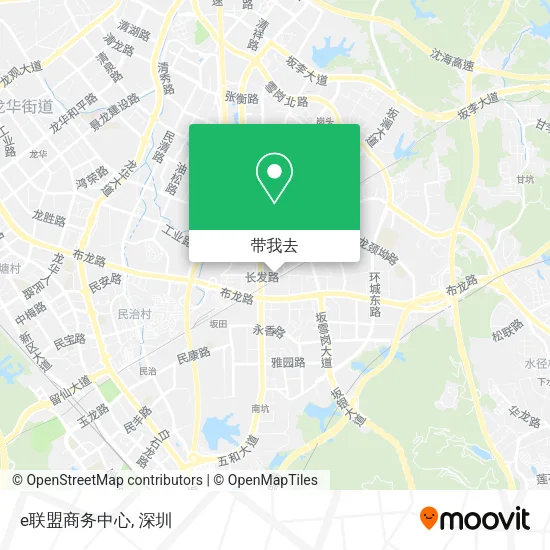 e联盟商务中心地图
