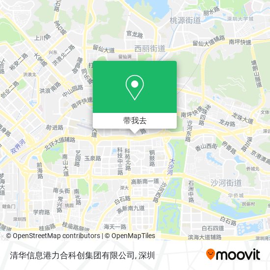 清华信息港力合科创集团有限公司地图