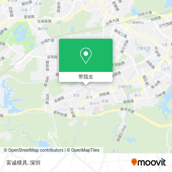 富诚模具地图