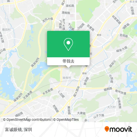 富诚眼镜地图