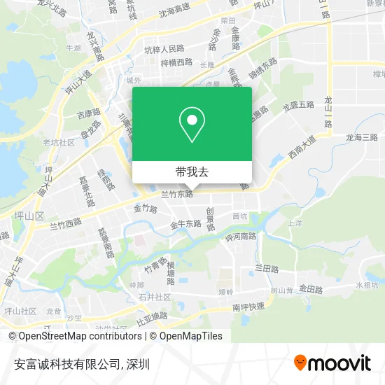 安富诚科技有限公司地图