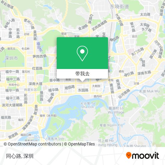 同心路地图