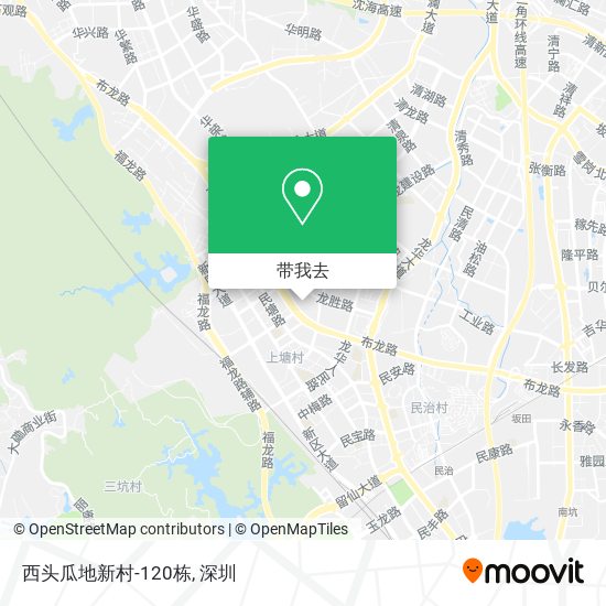 西头瓜地新村-120栋地图