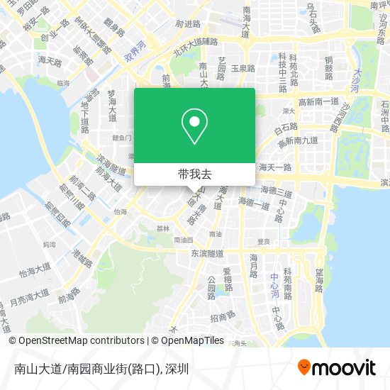 南山大道/南园商业街(路口)地图