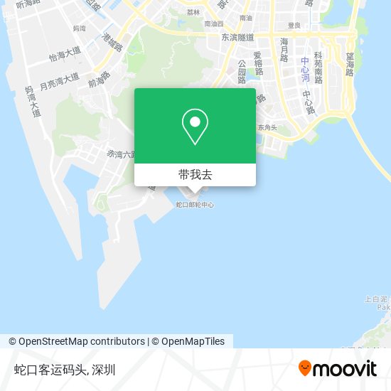 蛇口客运码头地图