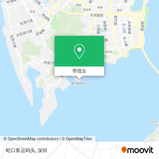 蛇口客运码头地图