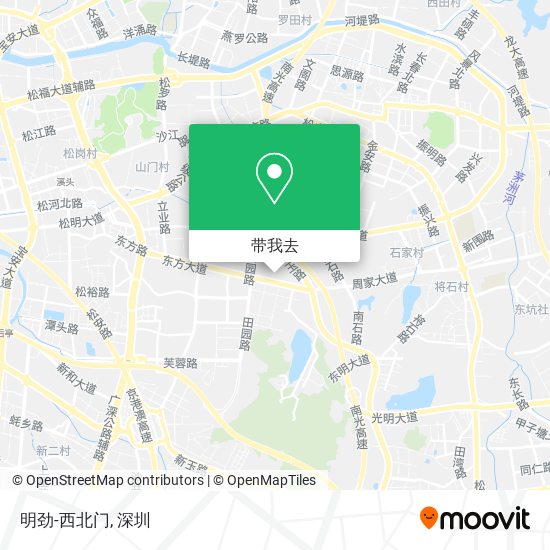 明劲-西北门地图