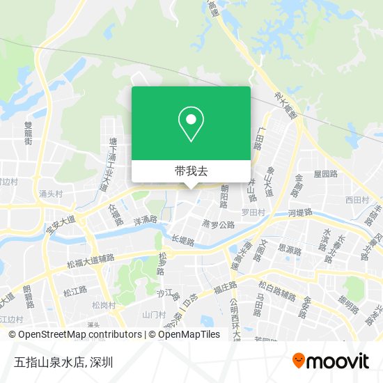 五指山泉水店地图