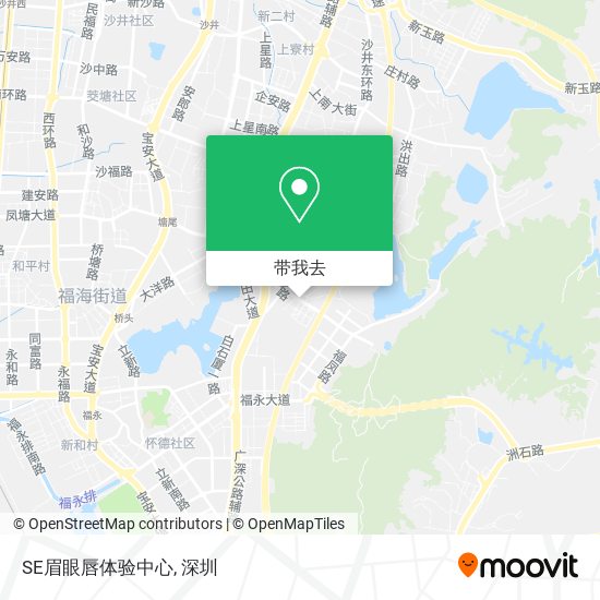 SE眉眼唇体验中心地图