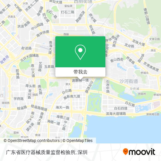 广东省医疗器械质量监督检验所地图