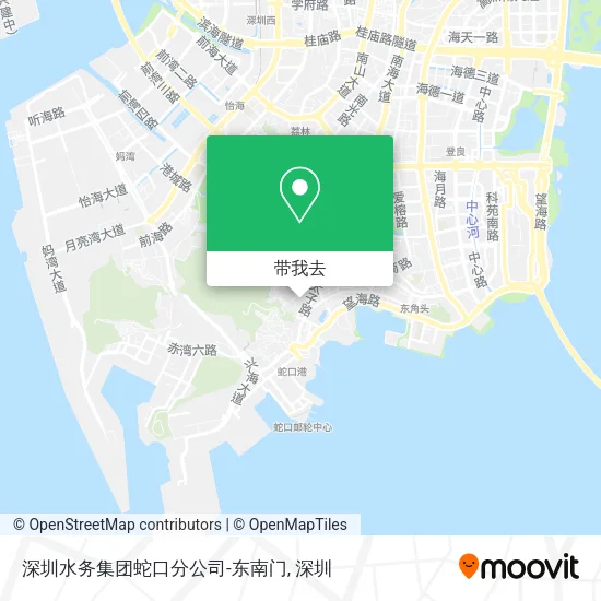 深圳水务集团蛇口分公司-东南门地图