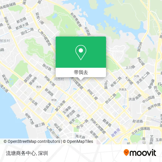 流塘商务中心地图