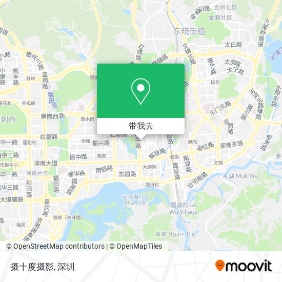 摄十度摄影地图