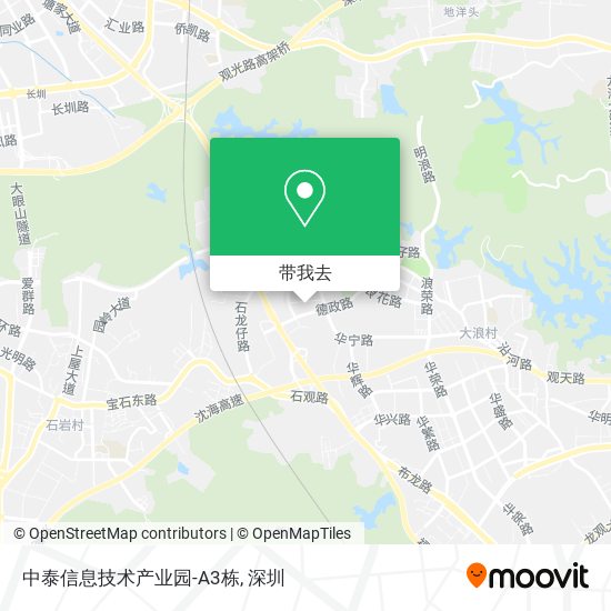 中泰信息技术产业园-A3栋地图