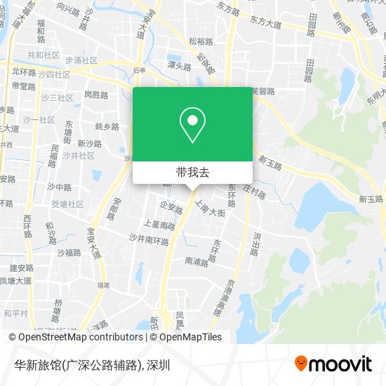 华新旅馆(广深公路辅路)地图