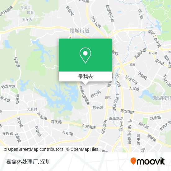 嘉鑫热处理厂地图