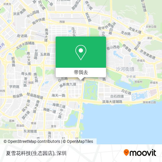夏雪花科技(生态园店)地图