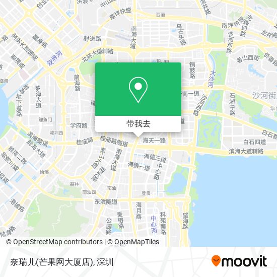 奈瑞儿(芒果网大厦店)地图