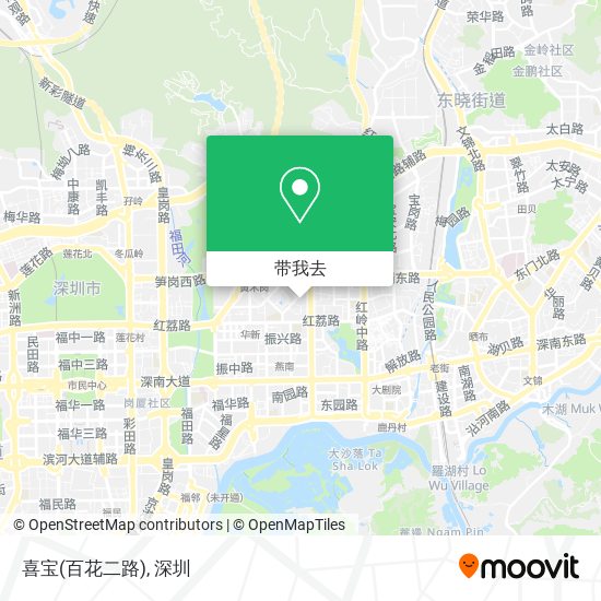 喜宝(百花二路)地图