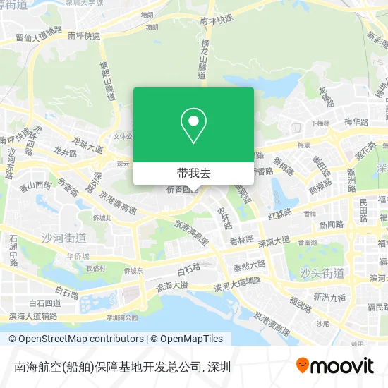 南海航空(船舶)保障基地开发总公司地图