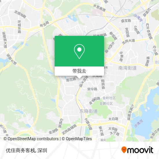 优佳商务客栈地图
