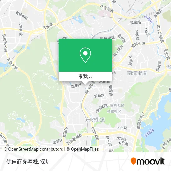 优佳商务客栈地图