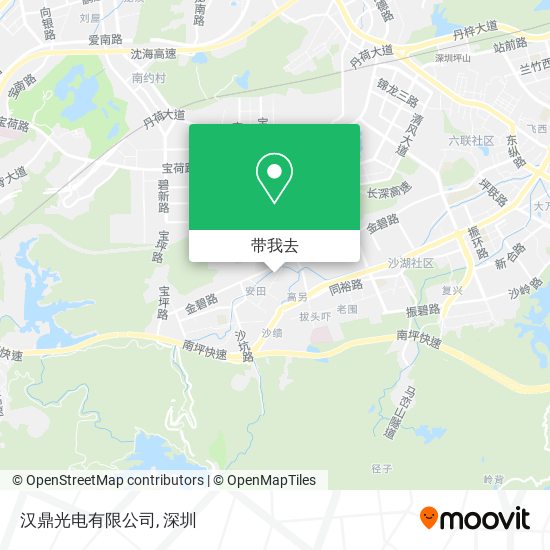 汉鼎光电有限公司地图