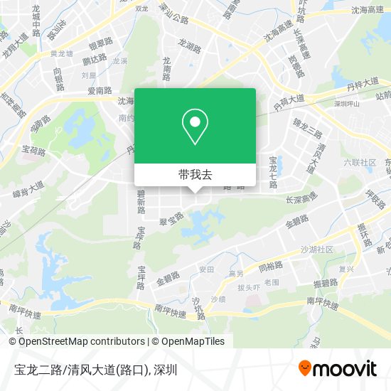 宝龙二路/清风大道(路口)地图