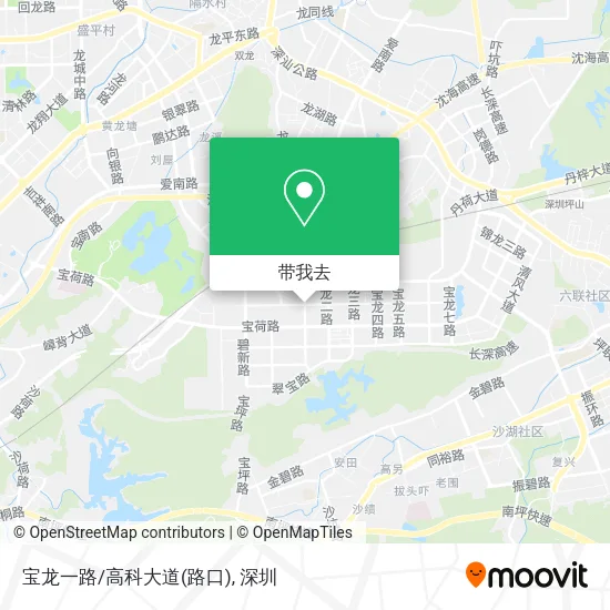 宝龙一路/高科大道(路口)地图