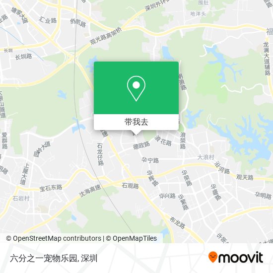 六分之一宠物乐园地图
