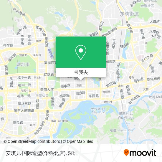 安琪儿·国际造型(华强北店)地图