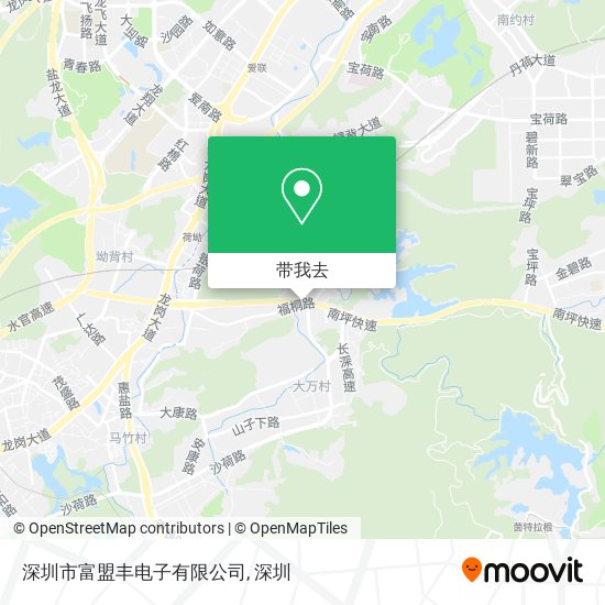 深圳市富盟丰电子有限公司地图