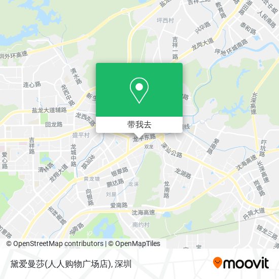 黛爱曼莎(人人购物广场店)地图