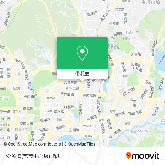 爱琴海(艺茂中心店)地图