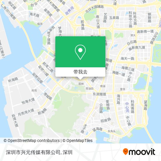 深圳市兴元传媒有限公司地图