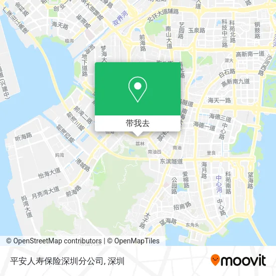 平安人寿保险深圳分公司地图
