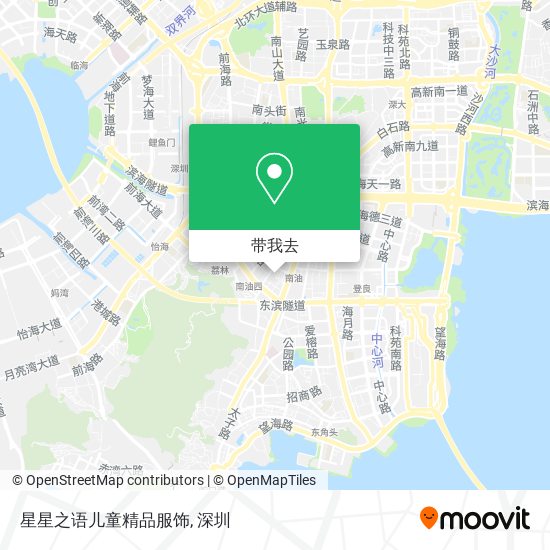 星星之语儿童精品服饰地图