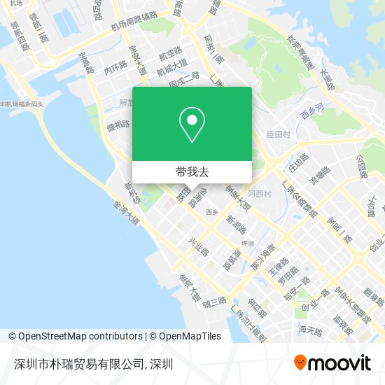 深圳市朴瑞贸易有限公司地图