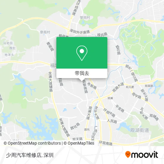 少周汽车维修店地图