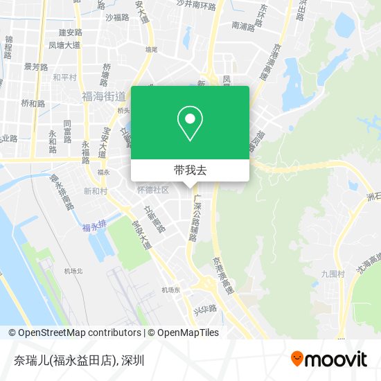 奈瑞儿(福永益田店)地图