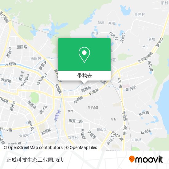 正威科技生态工业园地图