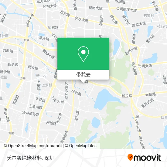 沃尔鑫绝缘材料地图
