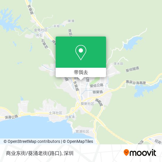 商业东街/葵涌老街(路口)地图