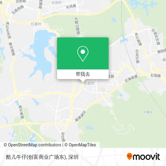 酷儿牛仔(创富商业广场东)地图