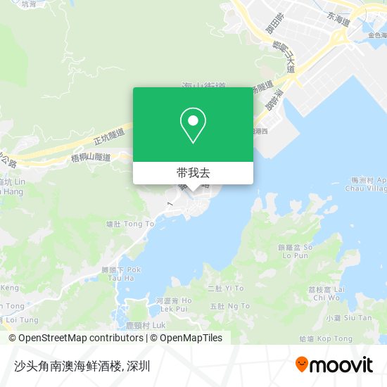 沙头角南澳海鲜酒楼地图