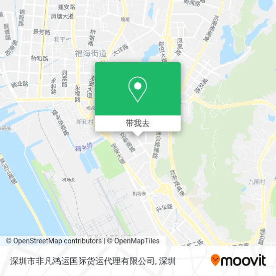 深圳市非凡鸿运国际货运代理有限公司地图