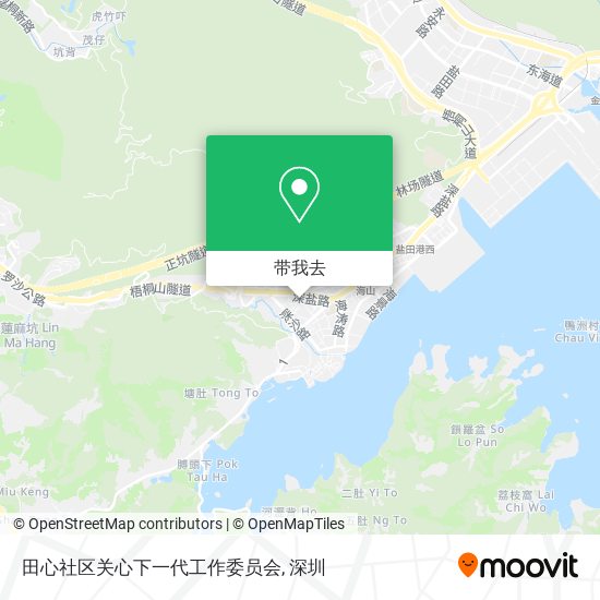 田心社区关心下一代工作委员会地图