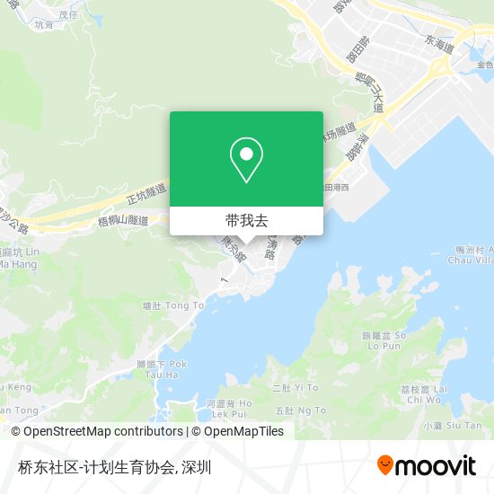 桥东社区-计划生育协会地图