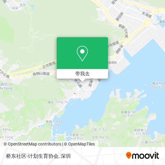 桥东社区-计划生育协会地图