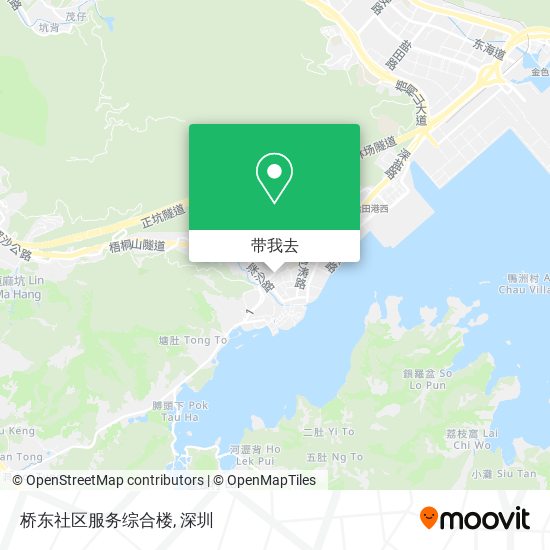 桥东社区服务综合楼地图